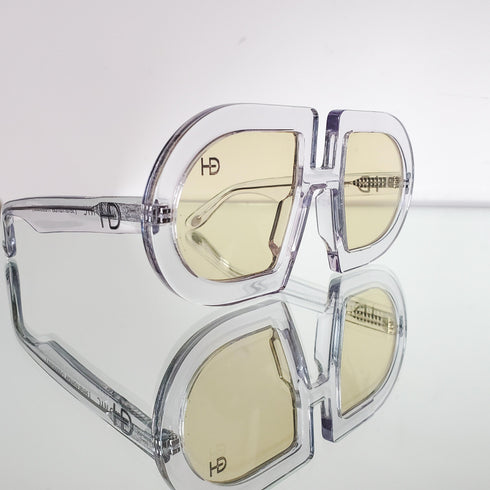 HEED NYC Luxury ICE Frame "Yellow Tint" Eyewear