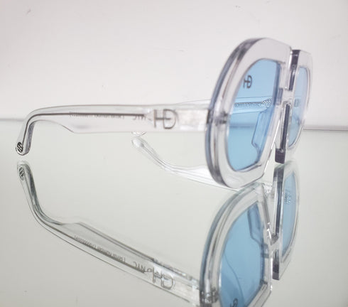 HEED NYC Luxury ICE Frame "Ice Blue Tint" Eyewear