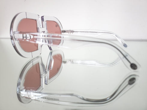 HEED NYC Luxury ICE Frame "Rose Tint" Eyewear