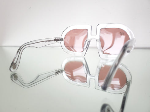 HEED NYC Luxury ICE Frame "Rose Tint" Eyewear
