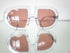HEED NYC Luxury ICE Frame "Rose Tint" Eyewear