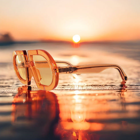 HEED NYC VIBE Mandarino Luxury Eyewear