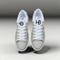 HEED NYC Women's Classic Champagne Gray Vegan Leather Sneakers