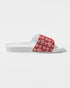 HEED NYC New Signature Red White Bottom Women's Slide Sandal