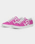 HEED NYC Women's Classic Hot Pink Vegan Leather Sneaker