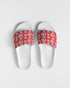 HEED NYC New Signature Red White Bottom Women's Slide Sandal