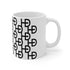 HEED NYC YAYA White & Black 11oz Mug