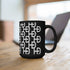 HEED NYC YAYA Black & White 15oz Mug