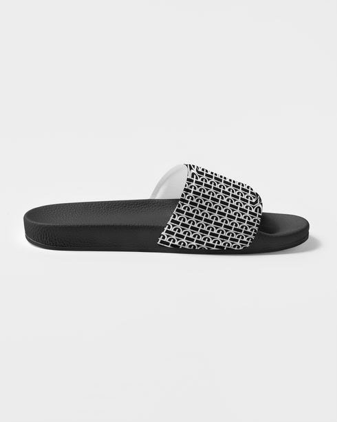 HEED NYC New Signature Black & White Men's Slide Sandal