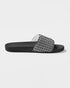 HEED NYC New Signature Black & White Men's Slide Sandal