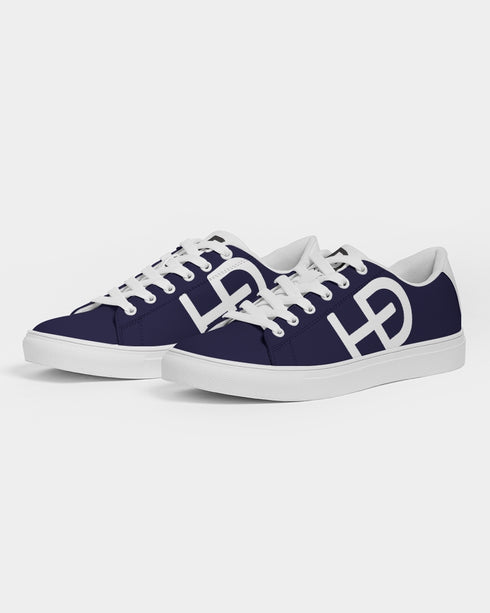HEED NYC Men's Classic Royal Blue Vegan Leather Sneaker
