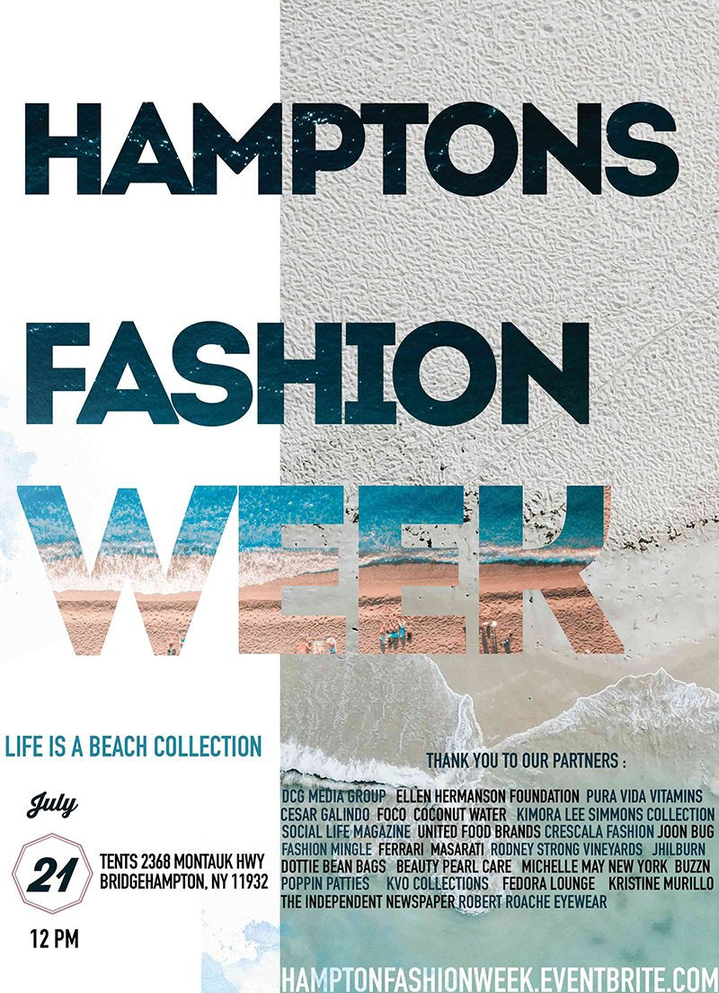 HEED NYC Featured at 2019 Hampton's Fashion Week